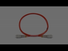 室内SCからSCデュプレックスマルチモードOM1 OFNR 光ファイバーパッチケーブル2.0mm オレンジジャケット