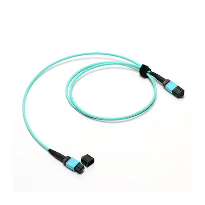 High Performance MPO Trunk Cable with 0.35dB Max Loss 150m at 850nm and 400m at 850nm for Data Centers